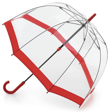 Fulton transparent umbrella